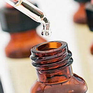 homeopathy bottle in our clinic